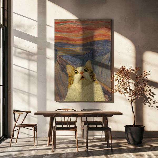 Tablou canvas „The Meow 02” de Artelele