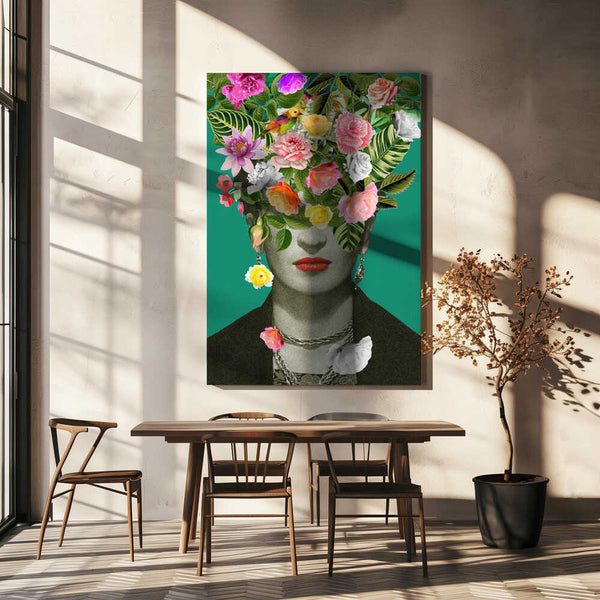 Tablou canvas „Floral Frida” de Frida Floral Studio