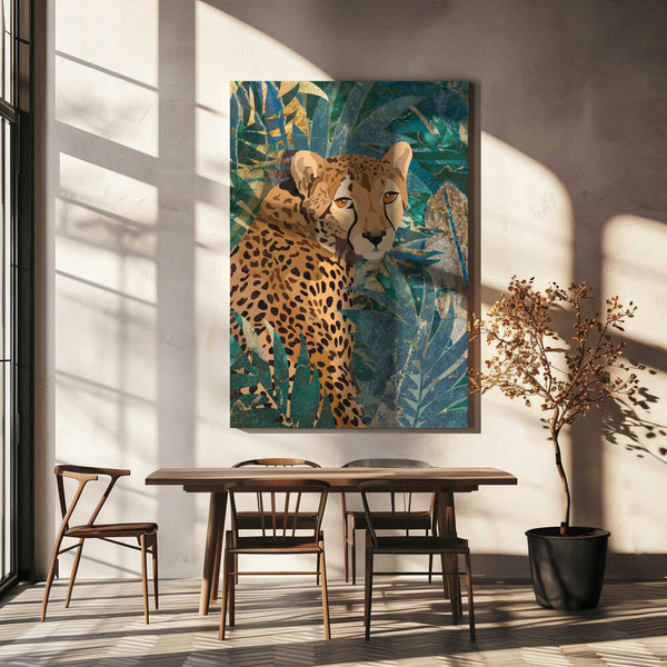 Tablou canvas „Cheetah In the Jungle 2” de Sarah Manovski