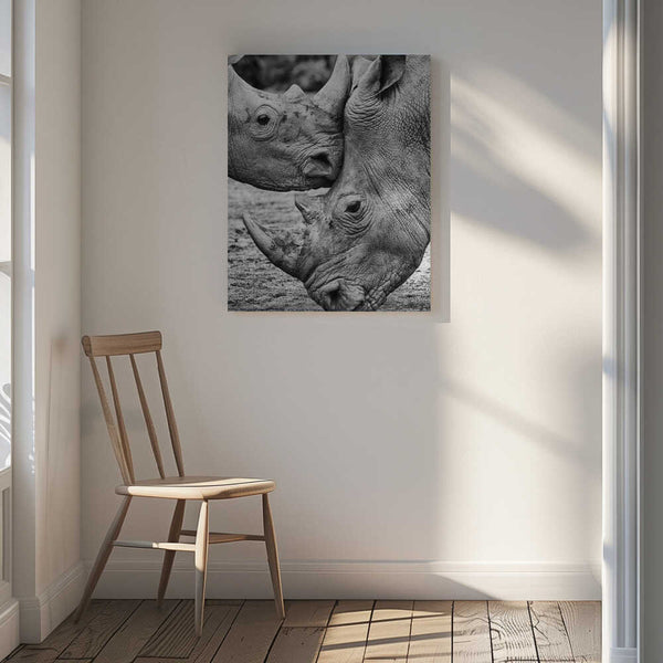 Tablou canvas „Face to face” de Jesus Concepcion Alvarado