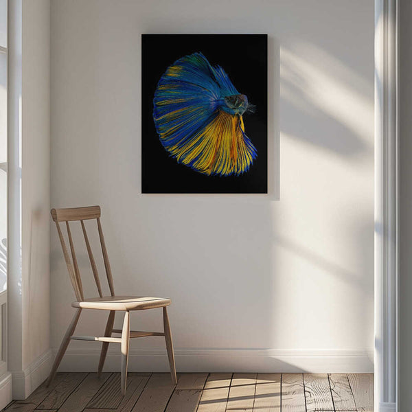 Tablou canvas „Yellow & Blue” de Andi Halil