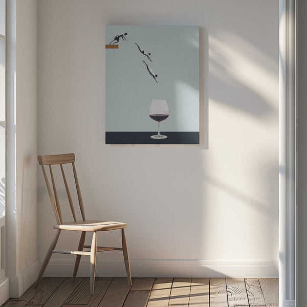 Tablou canvas „Your best friends forget you get old” de Maarten Léon