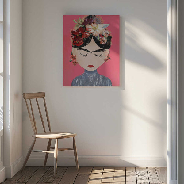 Tablou canvas „Floral Serenity” de Treechild