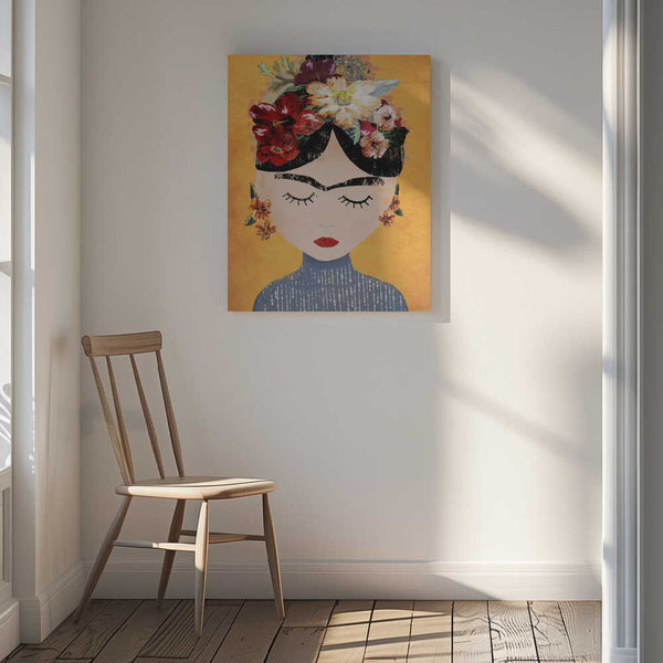 Tablou canvas „Floral Serenity” de Treechild