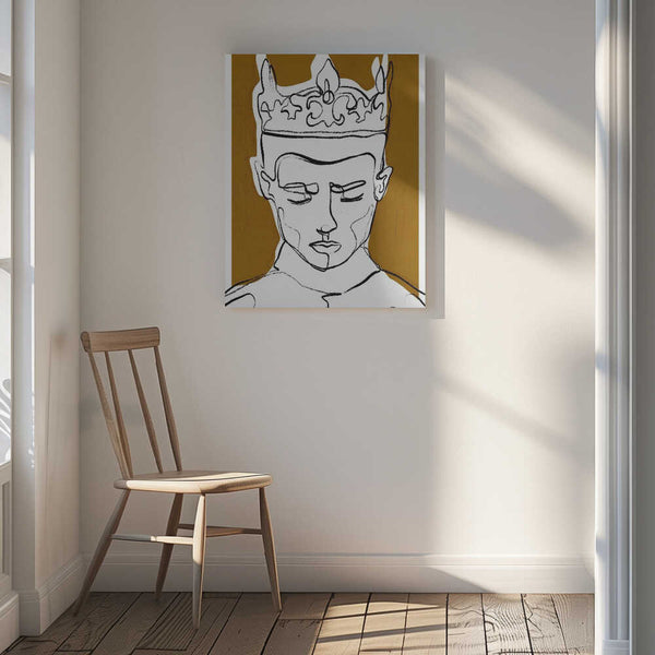 Tablou canvas „Silent Monarch” de Treechild