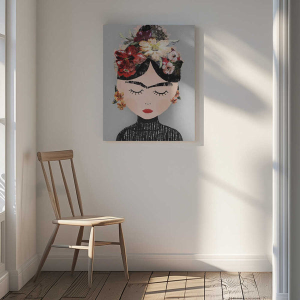 Tablou canvas „Floral Serenity” de Treechild