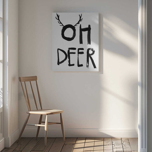 Tablou canvas „Antler Whimsy” de Treechild