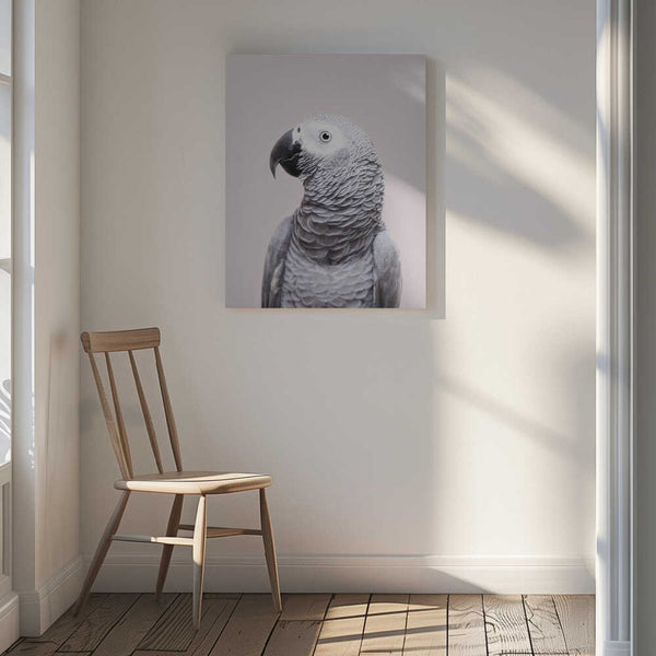 Tablou canvas „African Grey” de Kathrin Pienaar