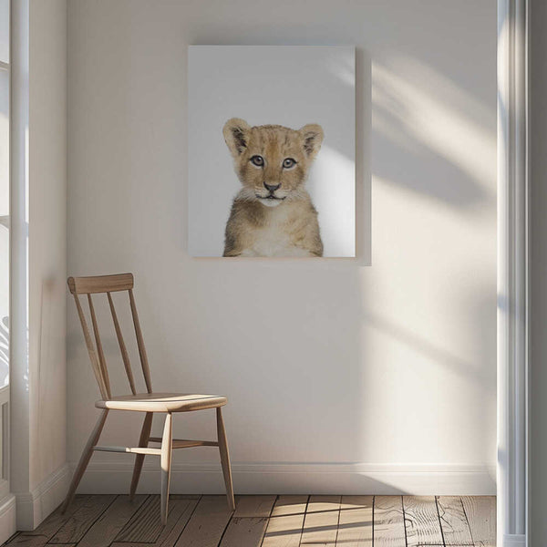 Tablou canvas „Baby Lion” de Kathrin Pienaar