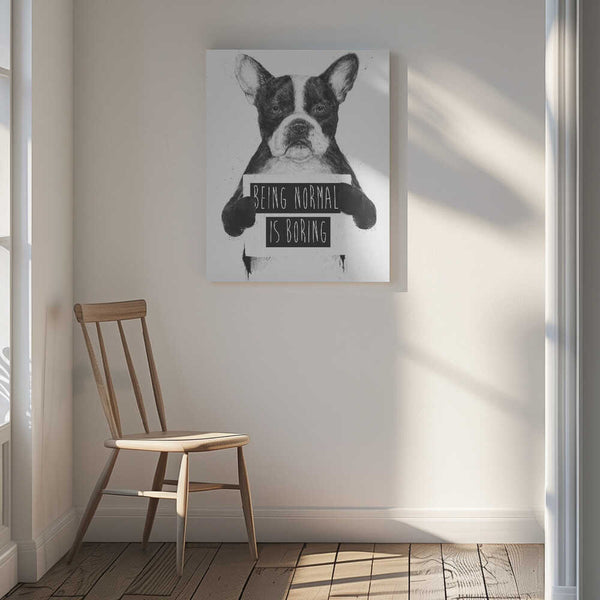 Tablou canvas „Being Normal Is Boring” de Balazs Solti