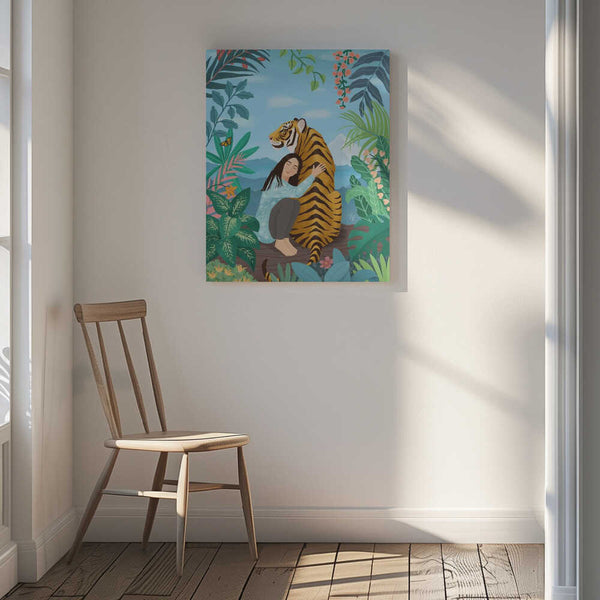 Tablou canvas „Tiger” de Petra Holíková