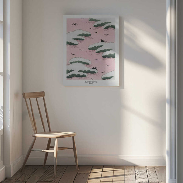 Tablou canvas „Pink Sky” de Bijutsu Sekai