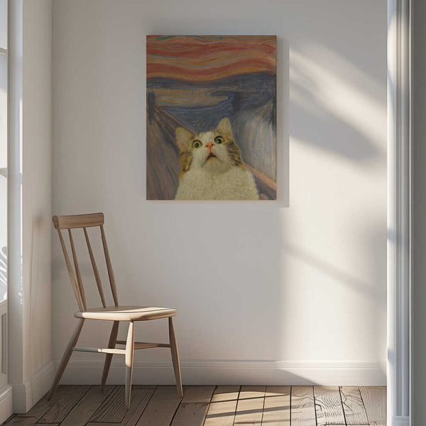 Tablou canvas „The Meow 02” de Artelele