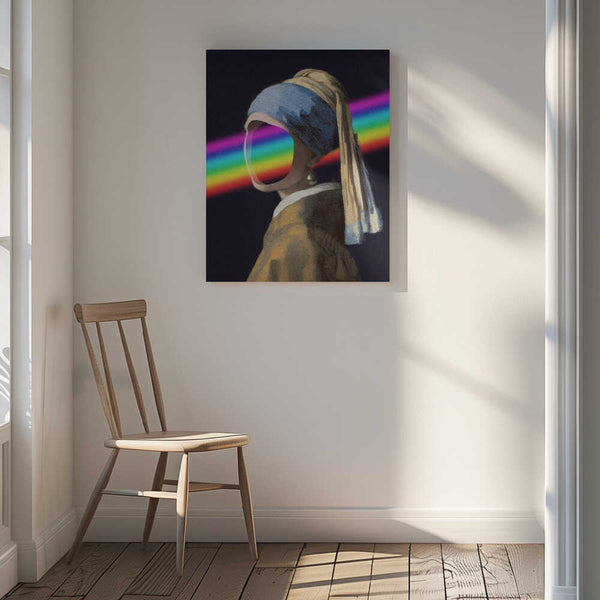 Tablou canvas „Rainbow Portrait” de Artelele