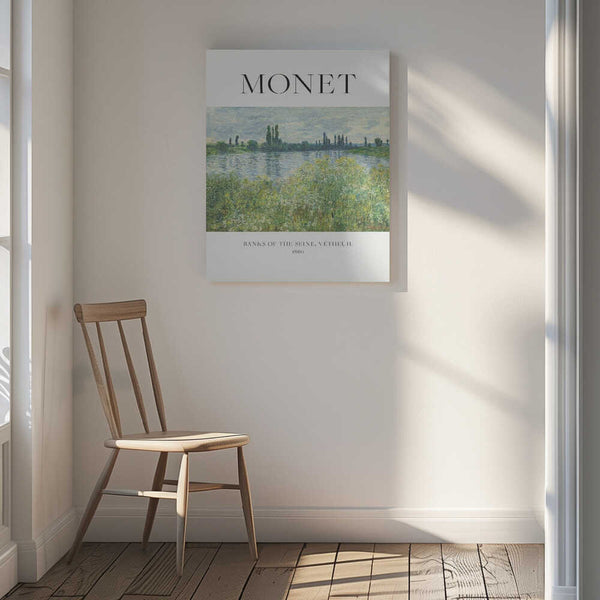 Tablou canvas „Banks Of The Seine” de Claude Monet