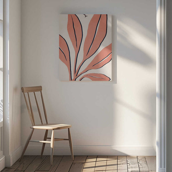 Tablou canvas „Ophelia Rosé” de Kubistika