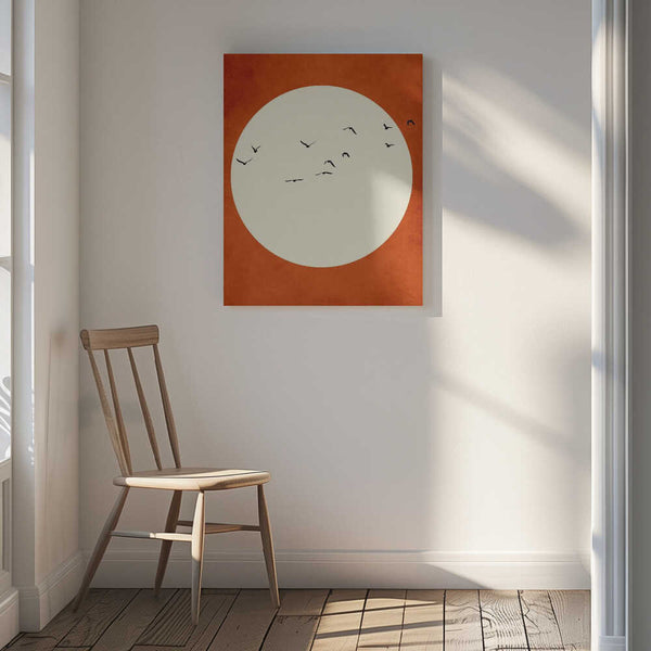 Tablou canvas „Warming Feelings” de Kubistika