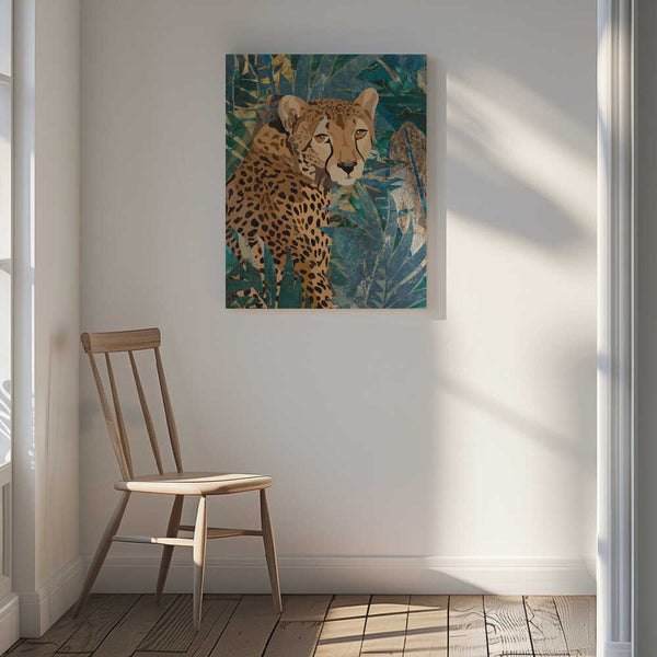 Tablou canvas „Cheetah In the Jungle 2” de Sarah Manovski