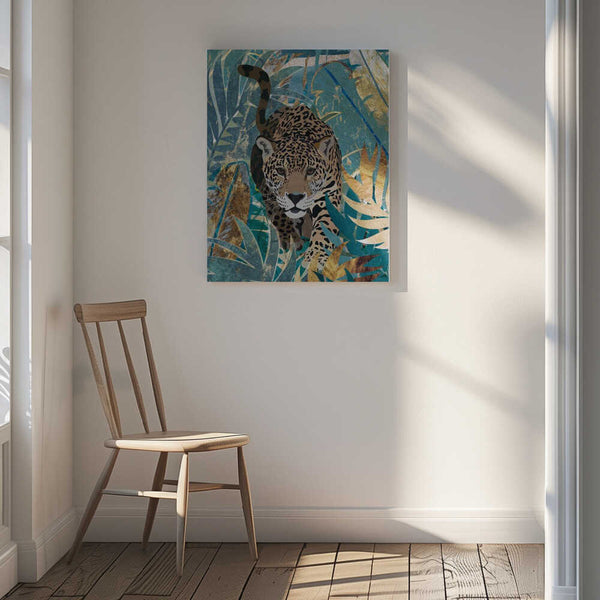 Tablou canvas „Jaguar Jungle 2” de Sarah Manovski