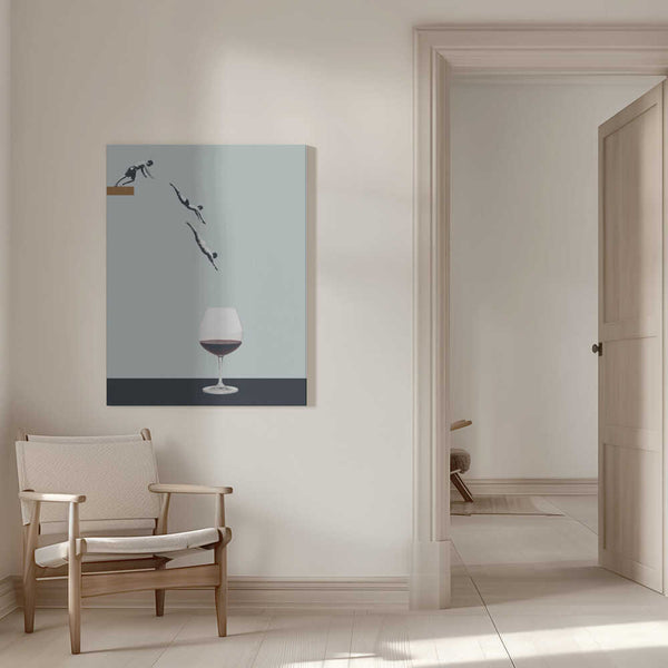 Tablou canvas „Your best friends forget you get old” de Maarten Léon