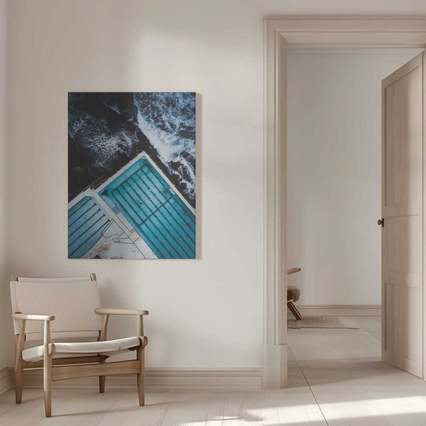 Tablou canvas „Most famous ocean pool in Australia” de Asad Sarfraz