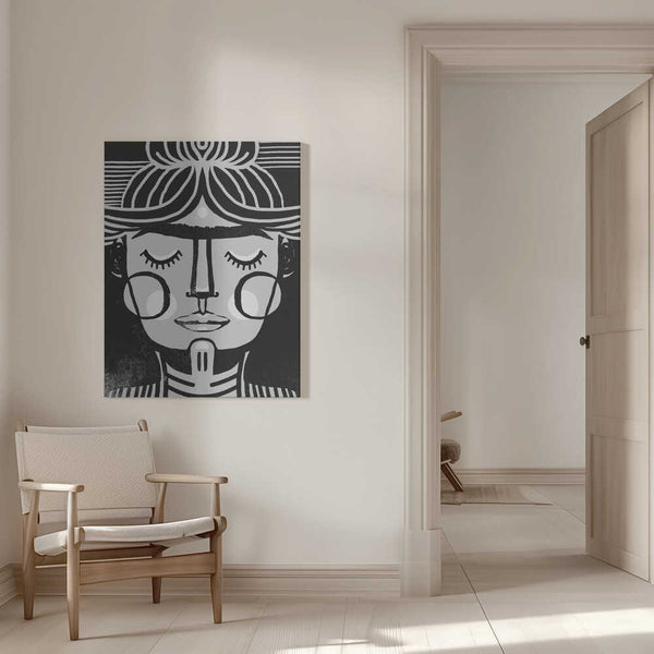 Tablou canvas „Symmetric Serenity” de Treechild