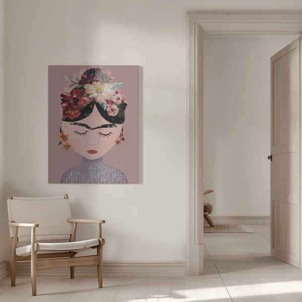 Tablou canvas „Floral Serenity” de Treechild