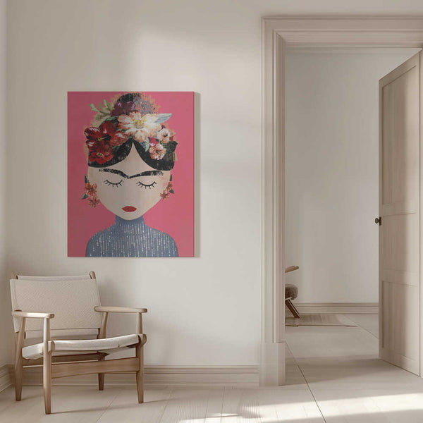 Tablou canvas „Floral Serenity” de Treechild