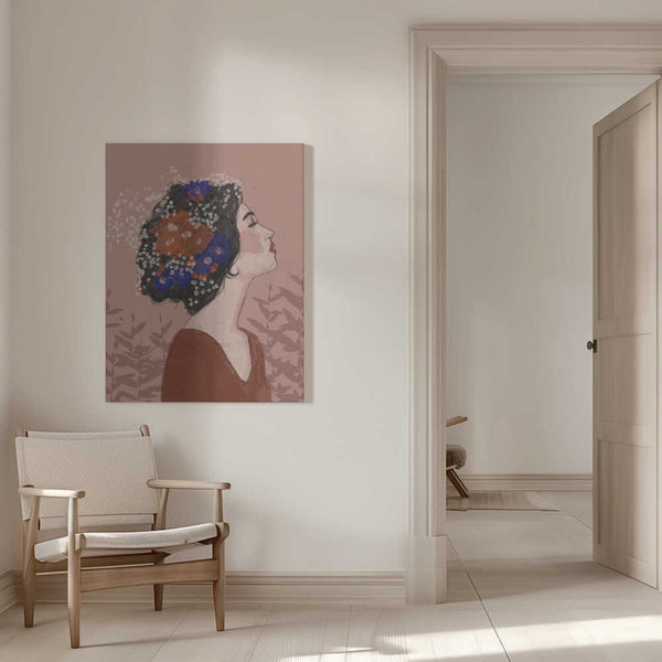 Tablou canvas „Blossoms in Profile” de Treechild