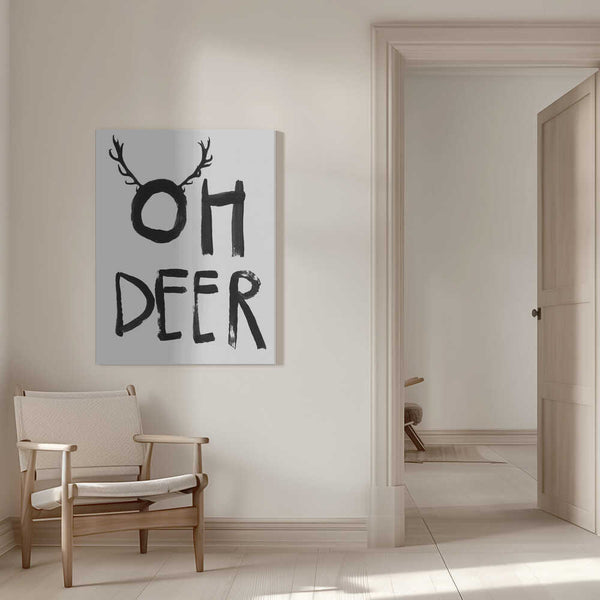 Tablou canvas „Antler Whimsy” de Treechild