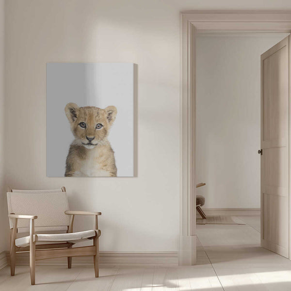 Tablou canvas „Baby Lion” de Kathrin Pienaar