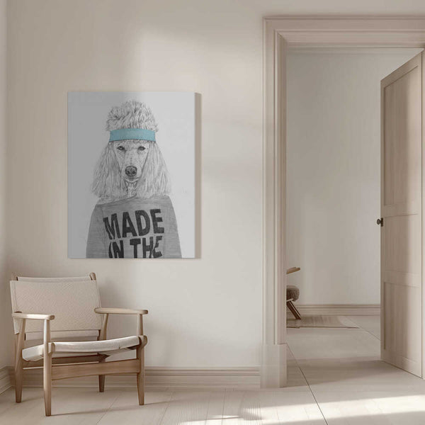 Tablou canvas „80's bitch” de Balazs Solti