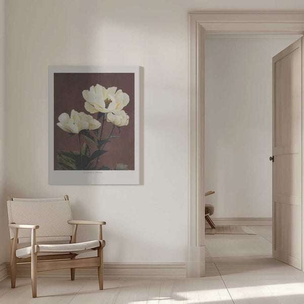 Tablou canvas „Hærdaceous Peony” de Ogawa Kazumasa