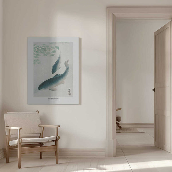 Tablou canvas „Carp Or Koi” de Ohara Koson