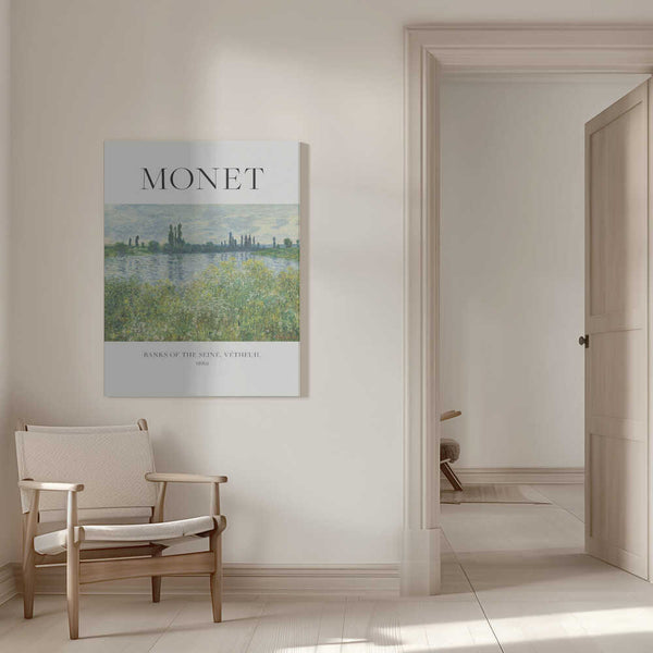 Tablou canvas „Banks Of The Seine” de Claude Monet