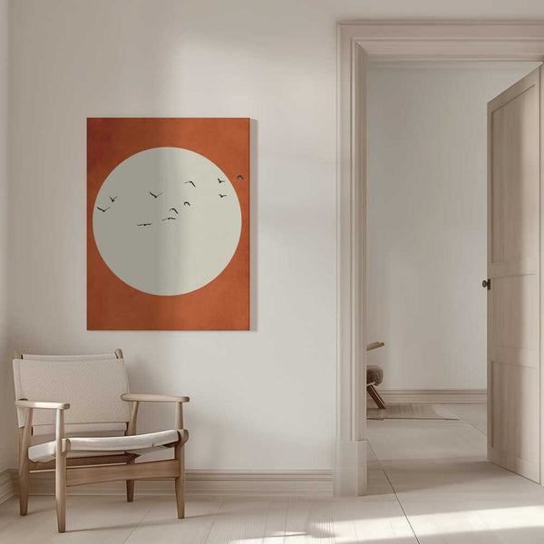 Tablou canvas „Warming Feelings” de Kubistika