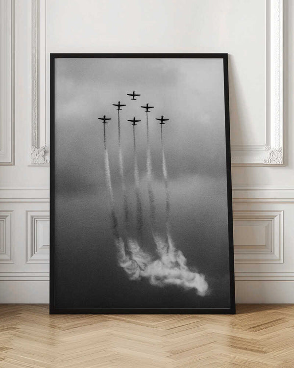 Tablou înramat „Six on Cloud” de Antonyus Bunjamin (Abe)