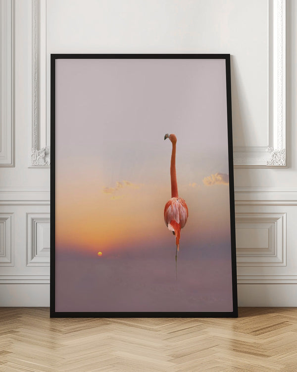 Tablou înramat „sunset ...” de Anna Cseresnjes