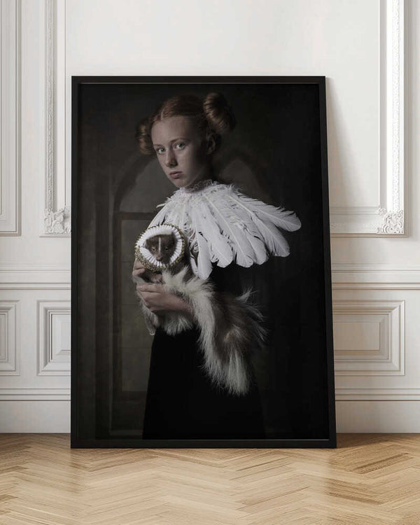 Tablou înramat „My sweet skunk friens” de Carola Kayen-Mouthaan