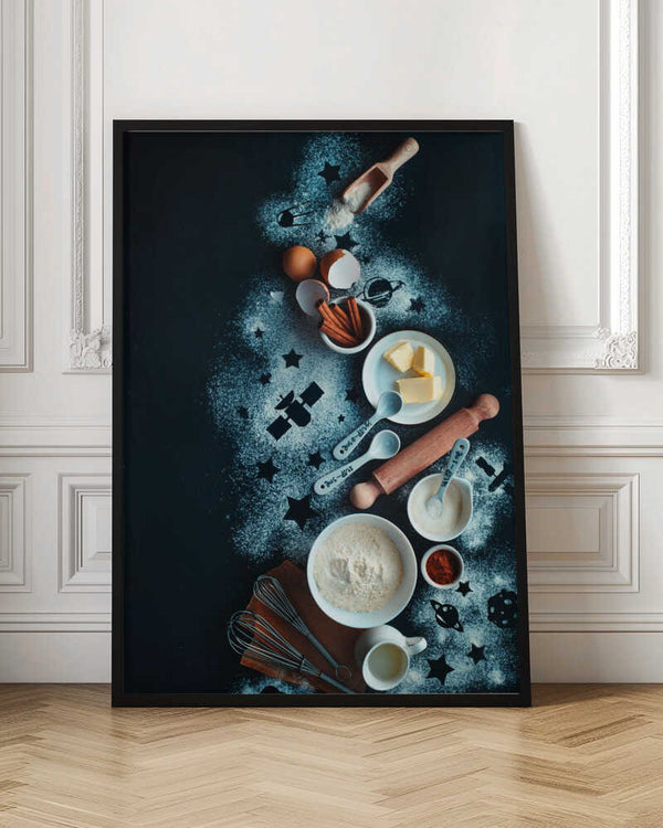 Tablou înramat „Baking for stargazers” de Dina Belenko