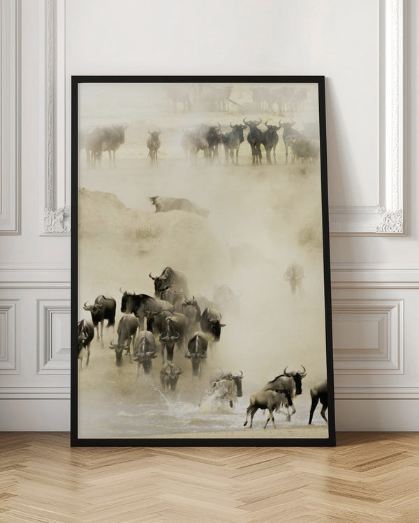 Tablou înramat „Swarming” de Husain Alfraid