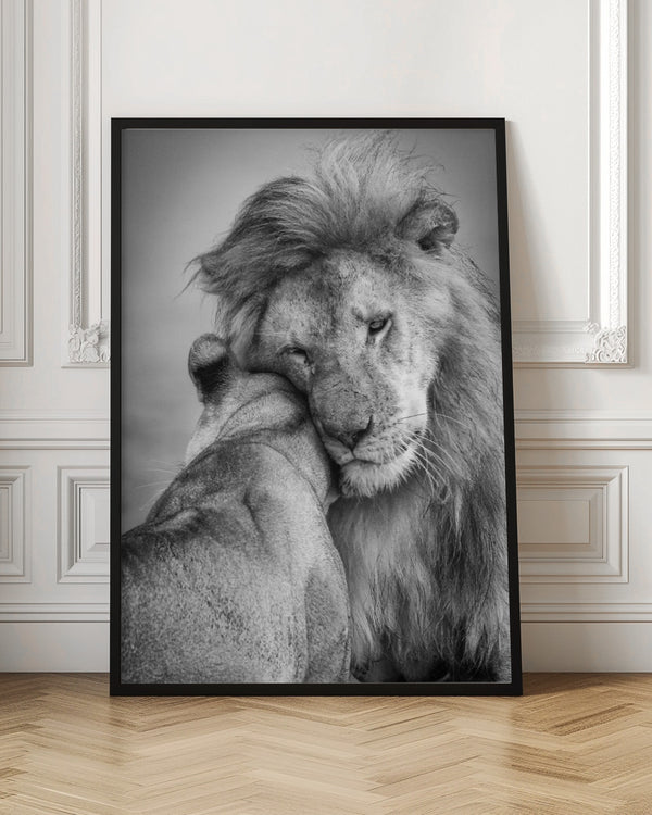 Tablou înramat „African Love!” de Ali Khataw