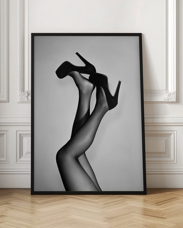 Tablou înramat „Velvet Pumps” de Pictufy Studio III