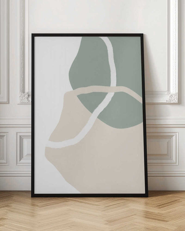 Tablou înramat „Abstract Earth Flow” de uplusmestudio