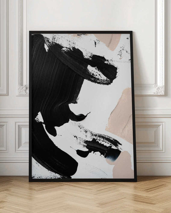 Tablou înramat „Black and Nude” de uplusmestudio