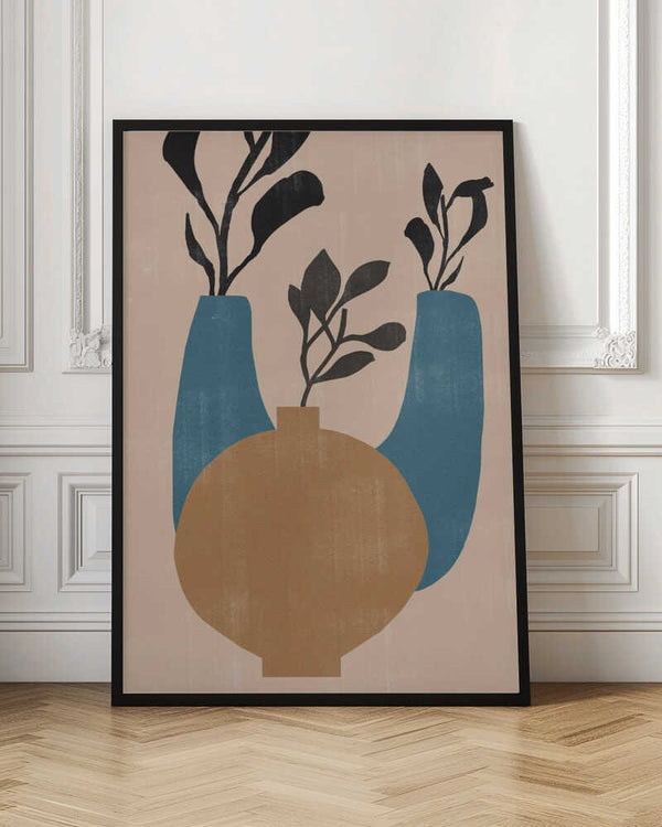 Tablou înramat „Vases No7.” de THE MIUUS STUDIO