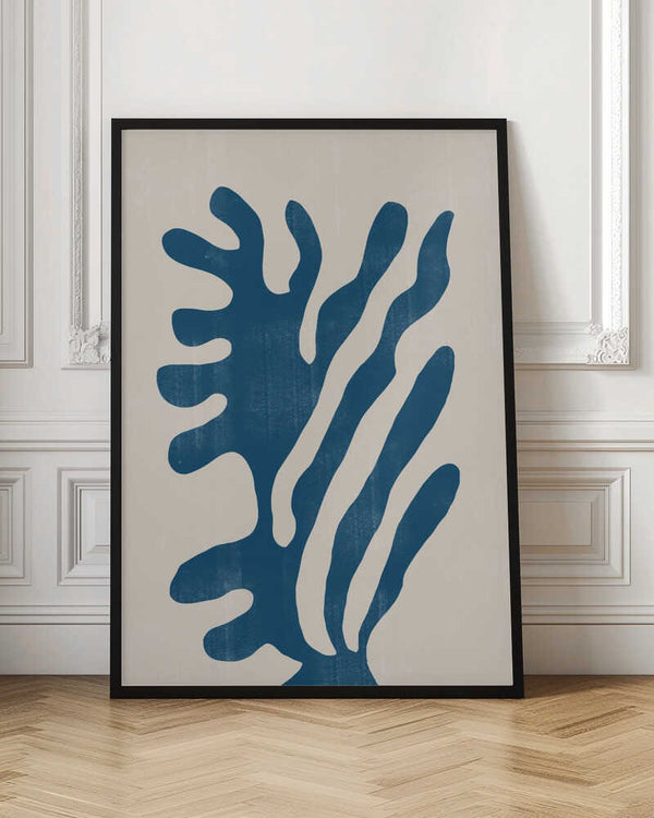 Tablou înramat „Blue Coral Dance” de THE MIUUS STUDIO