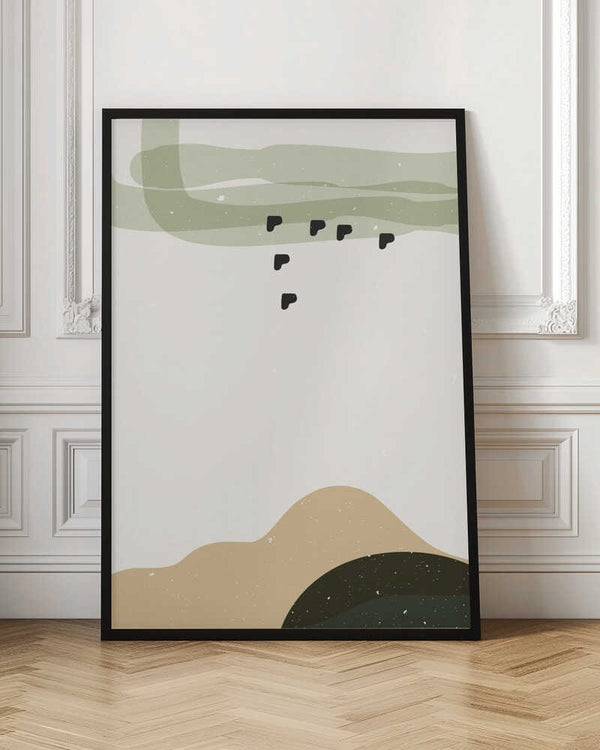 Tablou înramat „Abstract composition 9” de NKTN