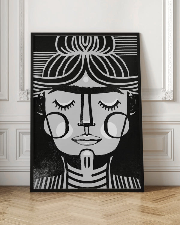 Tablou înramat „Symmetric Serenity” de Treechild