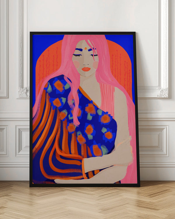 Tablou înramat „Vibrant Serenity” de Treechild